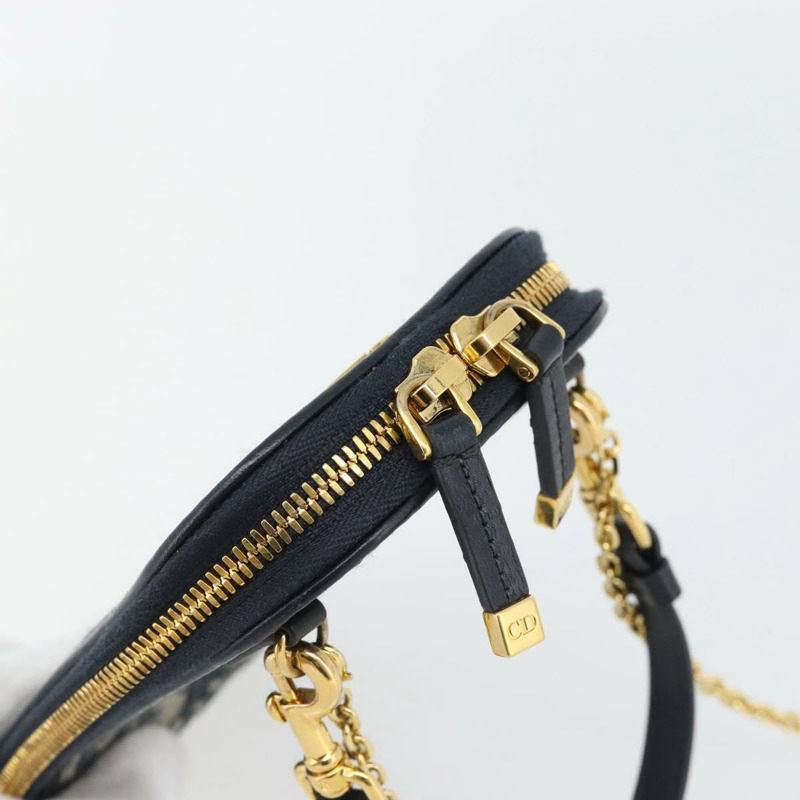 【日本直送】Christian Dior Trotter帆布手機支架鏈條 Montagne 30 2way Auth 178864M-5