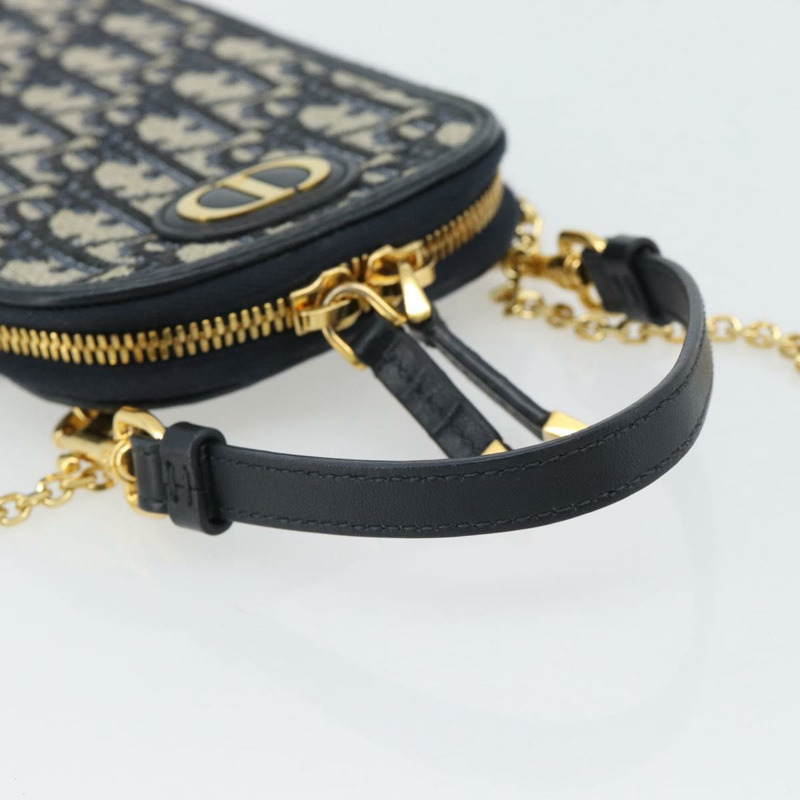 【日本直送】Christian Dior Trotter帆布手機支架鏈條 Montagne 30 2way Auth 178864M-6