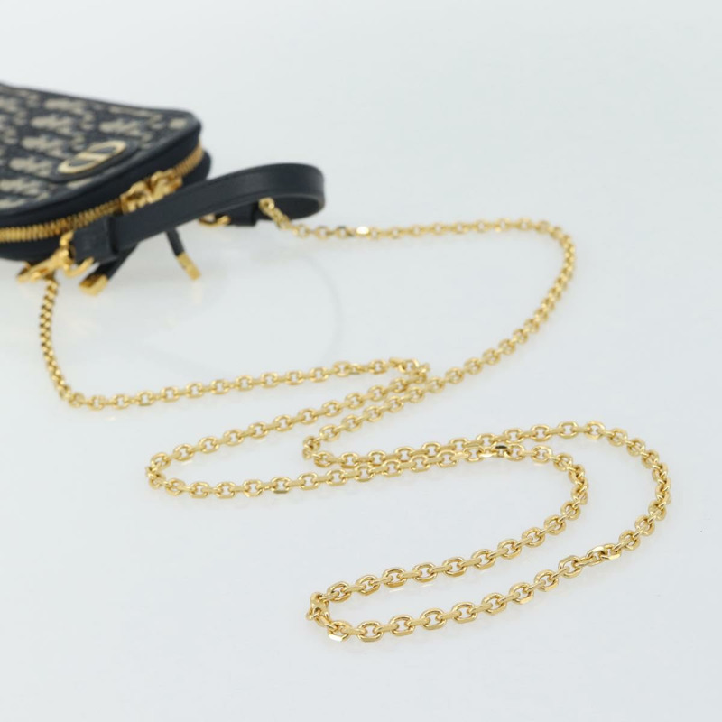 【日本直送】Christian Dior Trotter帆布手機支架鏈條 Montagne 30 2way Auth 178864M-7