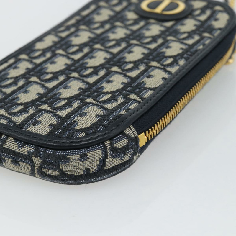 【日本直送】Christian Dior Trotter帆布手機支架鏈條 Montagne 30 2way Auth 178864M-8
