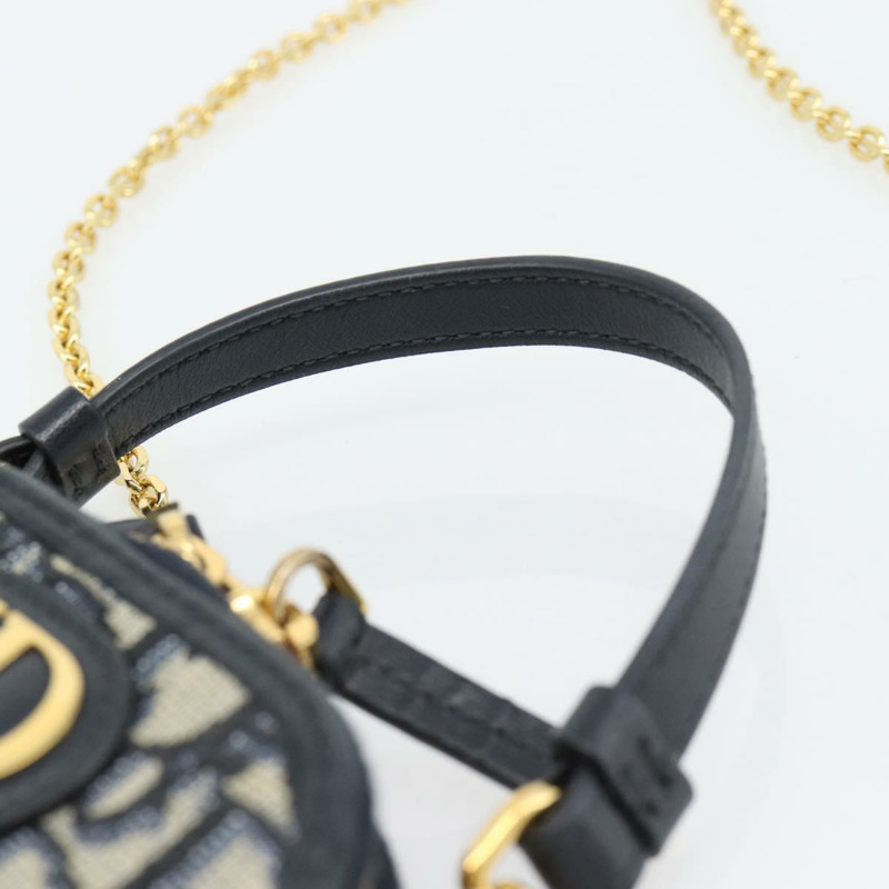 【日本直送】Christian Dior Trotter帆布手機支架鏈條 Montagne 30 2way Auth 178864M-13