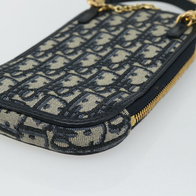 【日本直送】Christian Dior Trotter帆布手機支架鏈條 Montagne 30 2way Auth 178864M-16