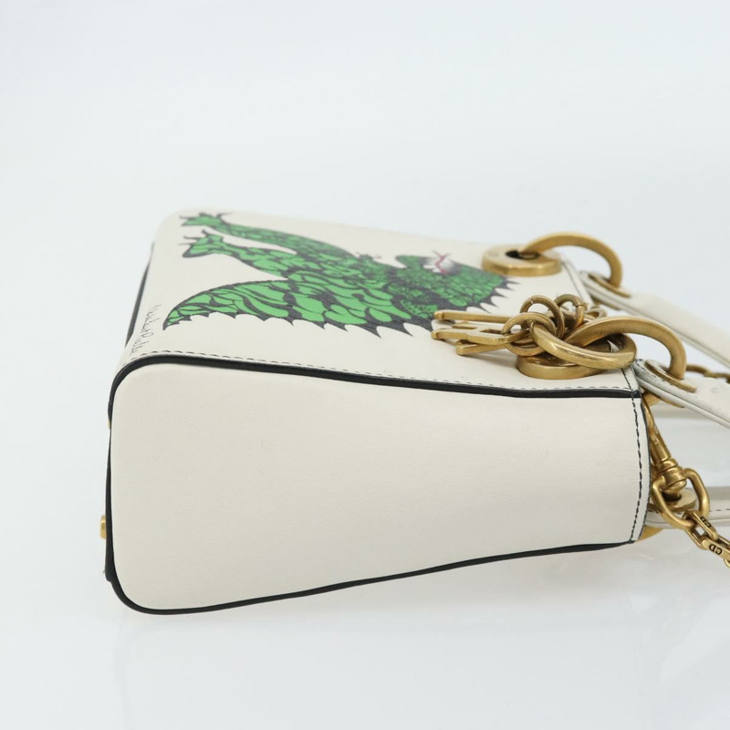【日本直送】Christian Dior Lady Dior Niki de Saint Phalle 皮革雙肩包 正品 182304SAM-3