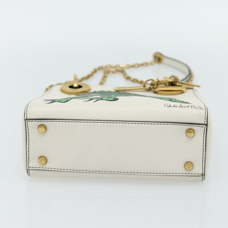 【日本直送】Christian Dior Lady Dior Niki de Saint Phalle 皮革雙肩包 正品 182304SAM-4