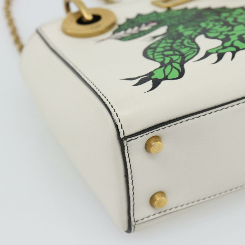 【日本直送】Christian Dior Lady Dior Niki de Saint Phalle 皮革雙肩包 正品 182304SAM-16