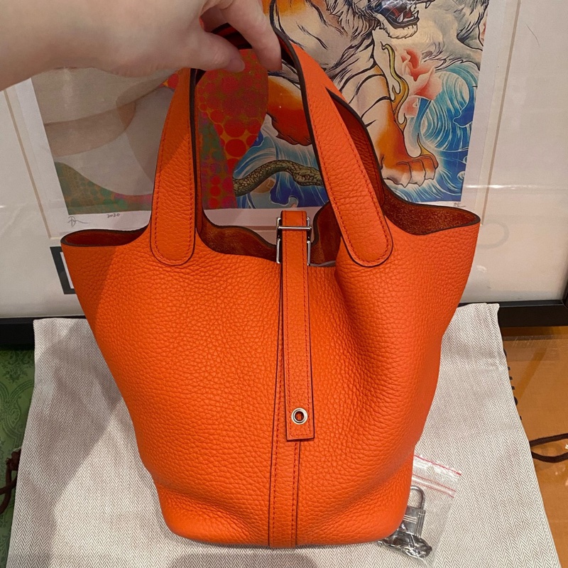 Hermes 愛馬仕picotin18 菜籃子 X刻-0
