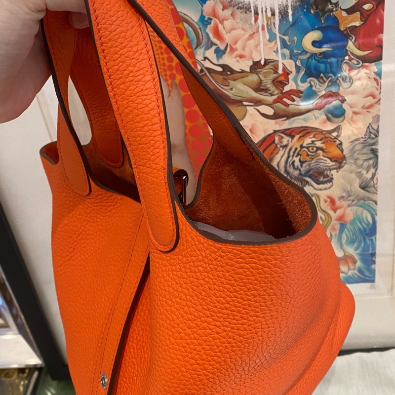 Hermes 愛馬仕picotin18 菜籃子 X刻-6