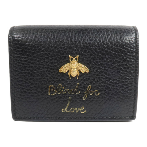 GUCCI 牛皮皮革Animalier錢包