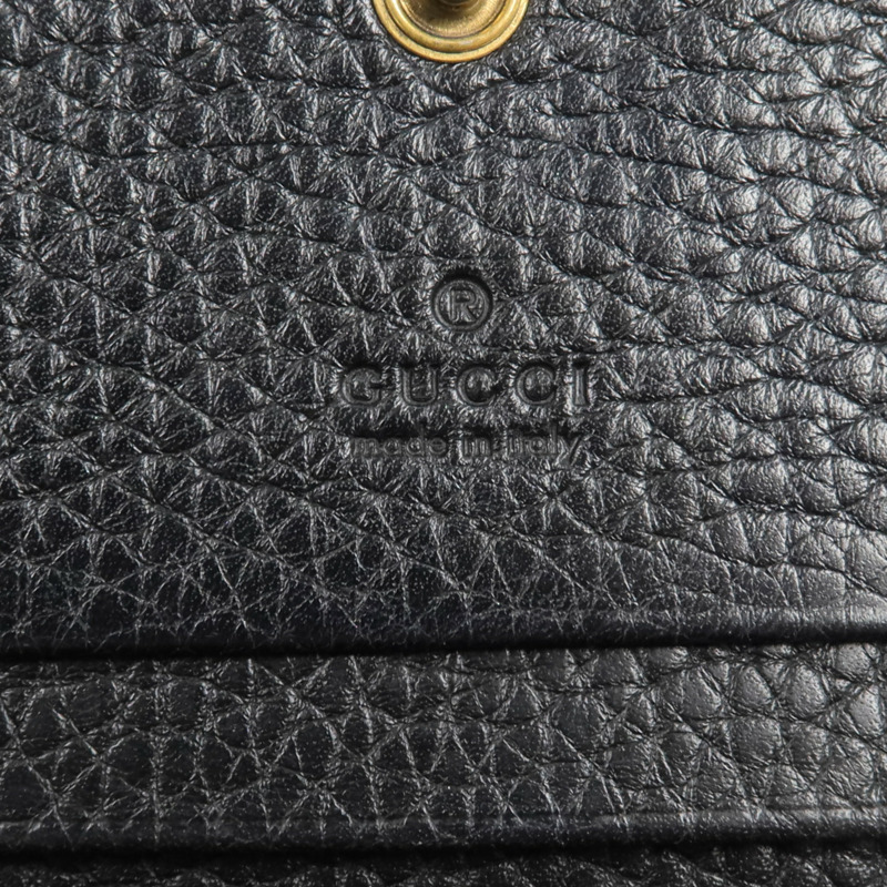 GUCCI 牛皮皮革Animalier錢包-7