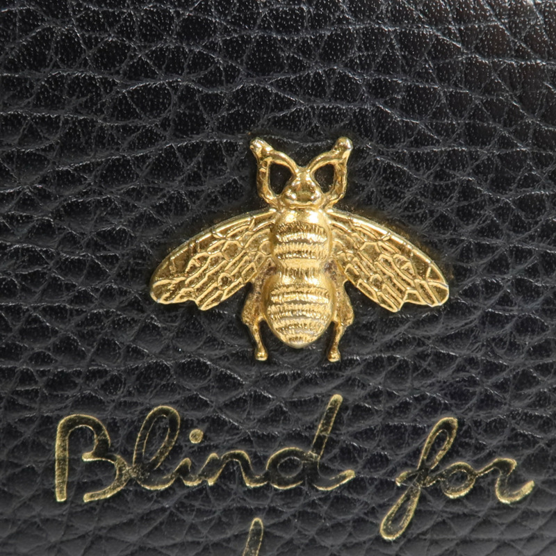 GUCCI 牛皮皮革Animalier錢包-9