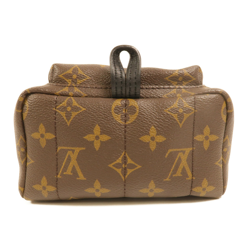 LOUIS VUITTON Monogram Palm Springs Mini Backpack金扣背包-3
