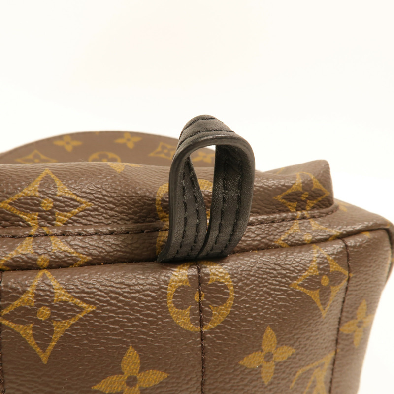 LOUIS VUITTON Monogram Palm Springs Mini Backpack金扣背包-9