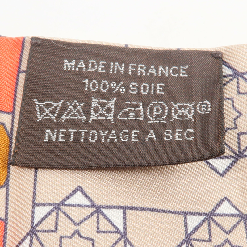 HERMES 絲質Twilly絲巾-6