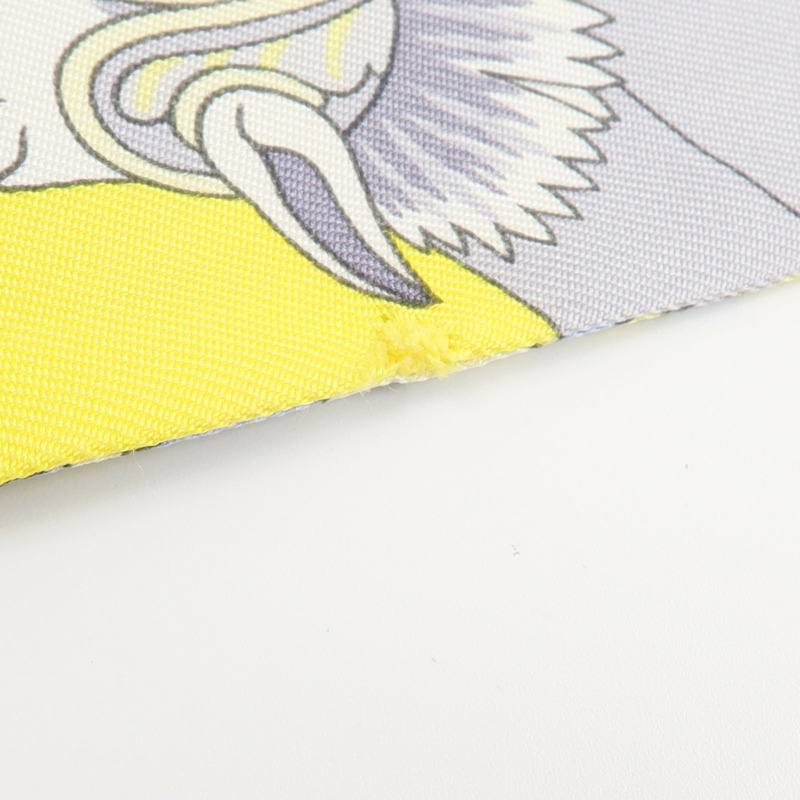 HERMES 絲質Twilly絲巾-8