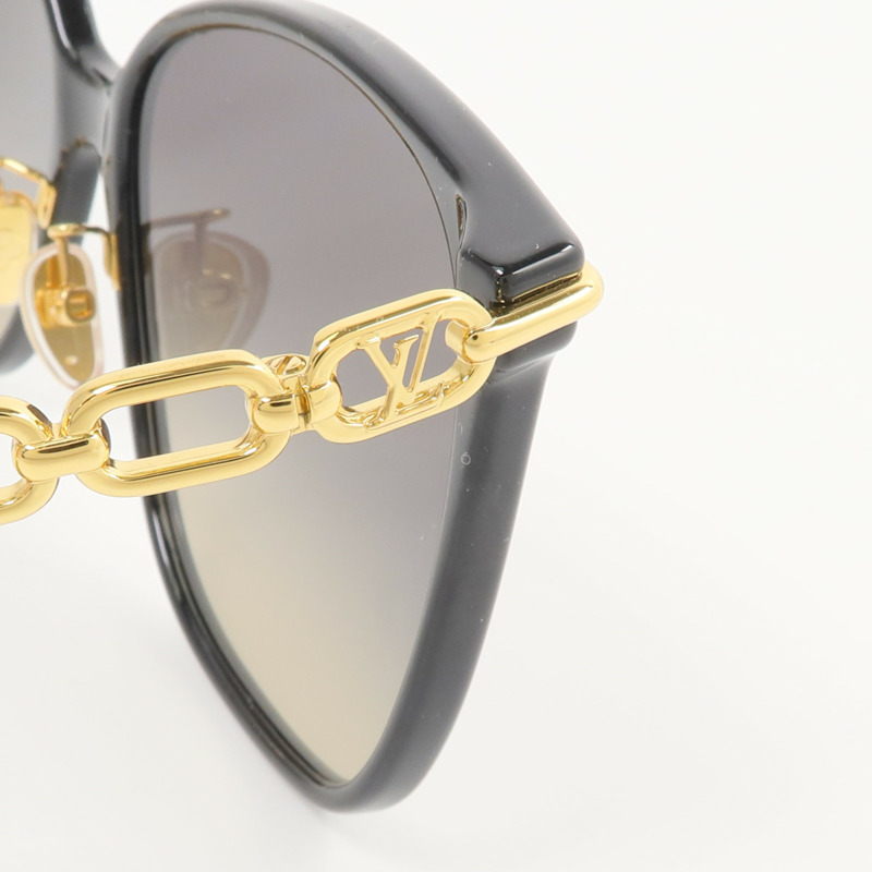 LOUIS VUITTON 金屬My LV Chain Two Classique Square太陽眼鏡-5