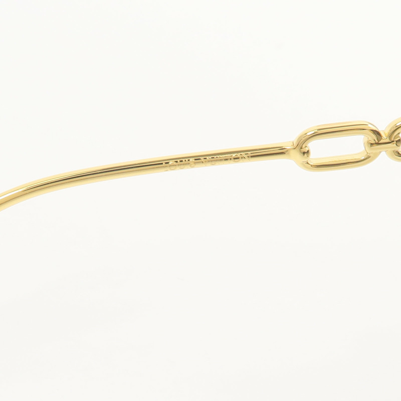 LOUIS VUITTON 金屬My LV Chain Two Classique Square太陽眼鏡-8