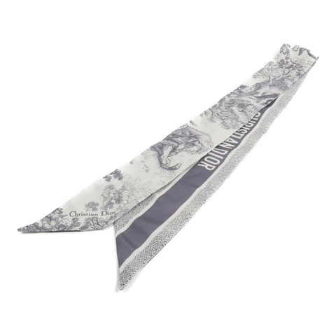 Dior 絲質Toile De Jouy Sauvage Mitzah絲巾