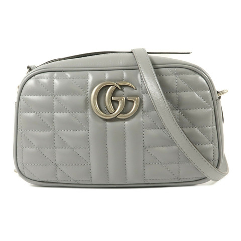 GUCCI 牛皮皮革GG Marmont Shoulder Bag肩背袋