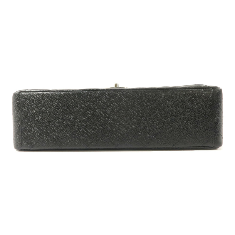 CHANEL 牛皮皮革Maxi Classic鏈帶肩背袋-3