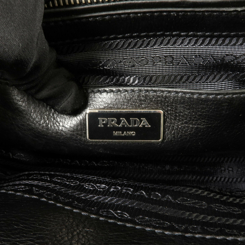 PRADA 牛皮皮革2 Way Shoulder Bag手挽肩背兩用袋-5