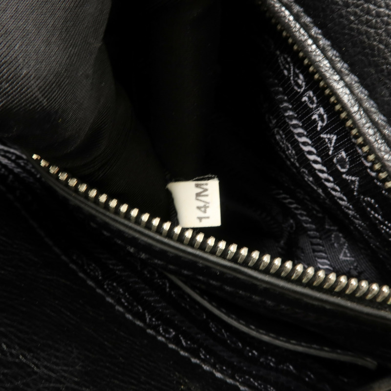 PRADA 牛皮皮革2 Way Shoulder Bag手挽肩背兩用袋-6