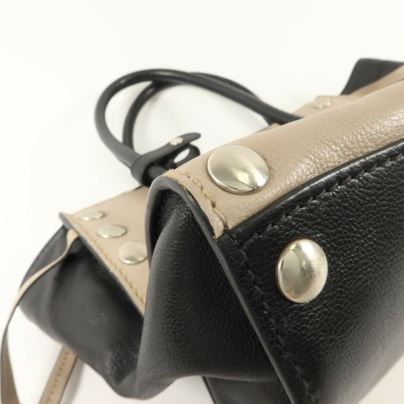 PRADA 牛皮皮革2 Way Shoulder Bag手挽肩背兩用袋-12