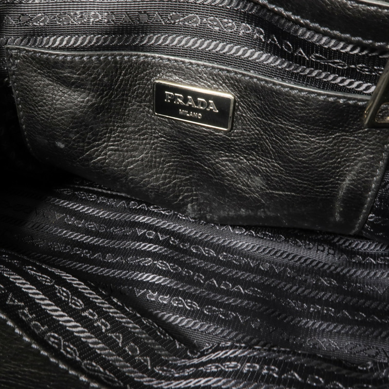 PRADA 牛皮皮革2 Way Shoulder Bag手挽肩背兩用袋-19