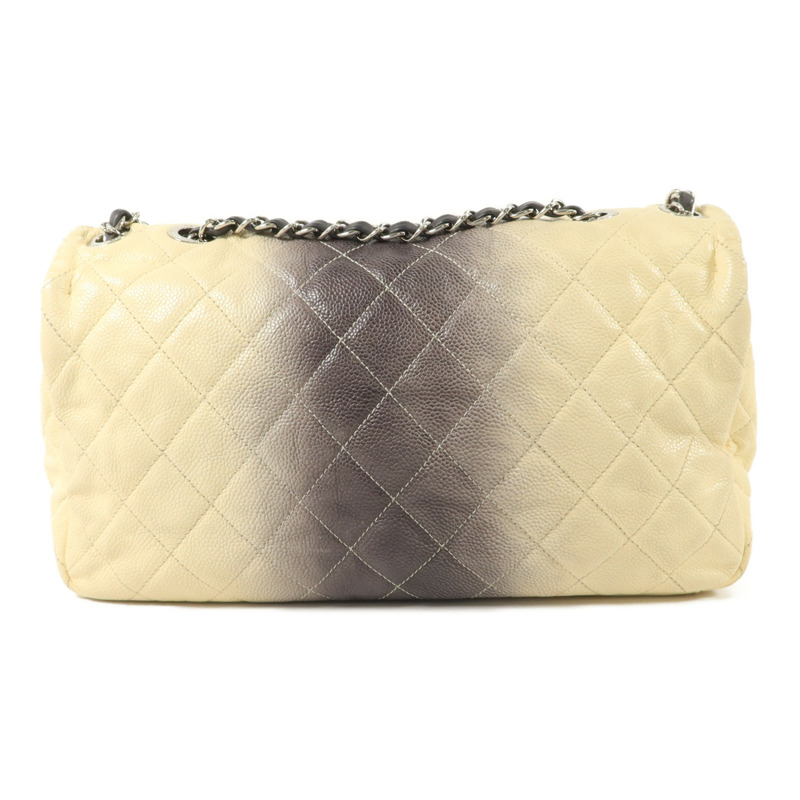 CHANEL 牛皮皮革Ombre Quilted Single Flap Bag鏈帶肩背袋-1