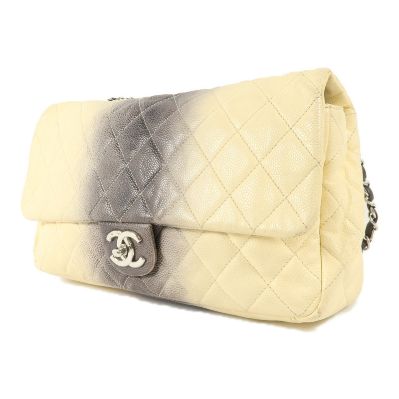CHANEL 牛皮皮革Ombre Quilted Single Flap Bag鏈帶肩背袋-2
