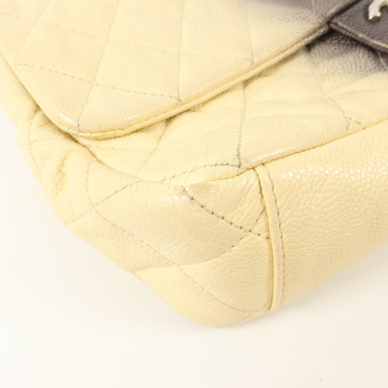 CHANEL 牛皮皮革Ombre Quilted Single Flap Bag鏈帶肩背袋-14