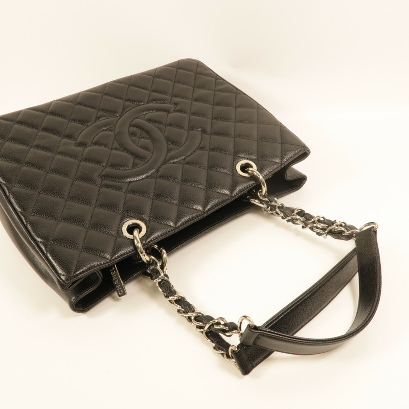 CHANEL GST Grand Shopping Tote Bag鏈帶肩背袋-7