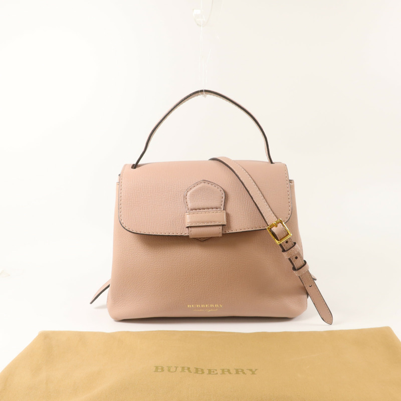 BURBERRY 牛皮皮革2 Way Shoulder Bag手挽肩背兩用袋-8