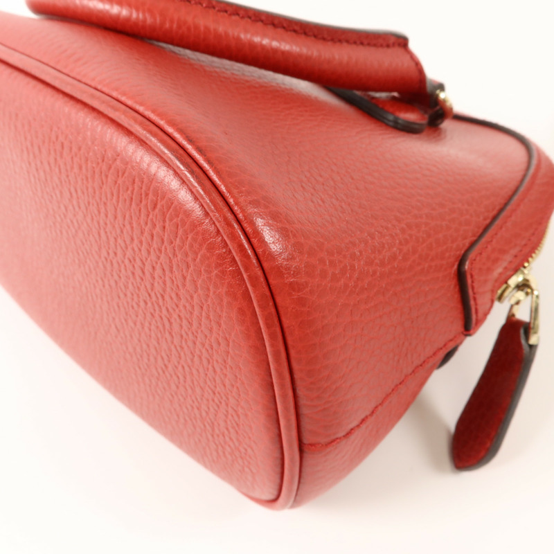 GUCCI 牛皮皮革2 Way Shoulder Bag手挽肩背兩用袋-11