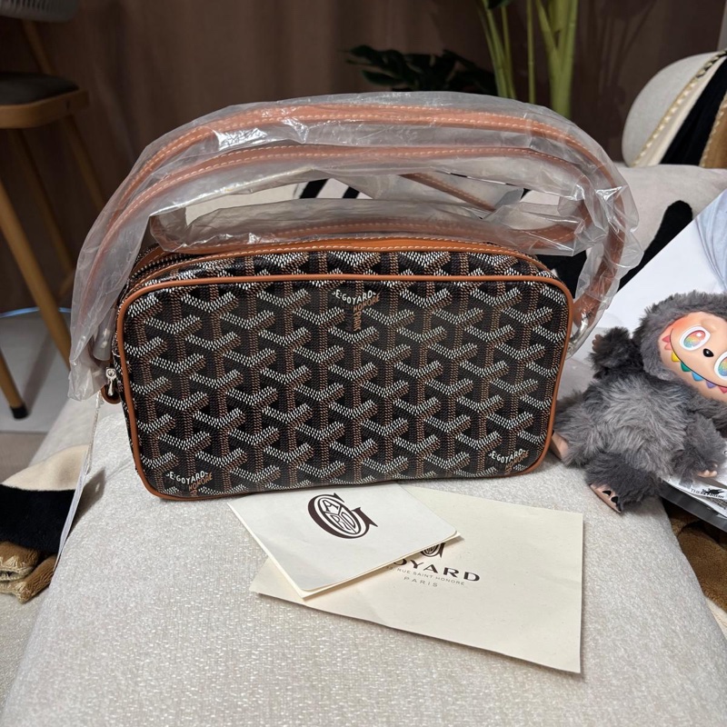 Goyard cap vert pm bag tan 焦糖黑-4