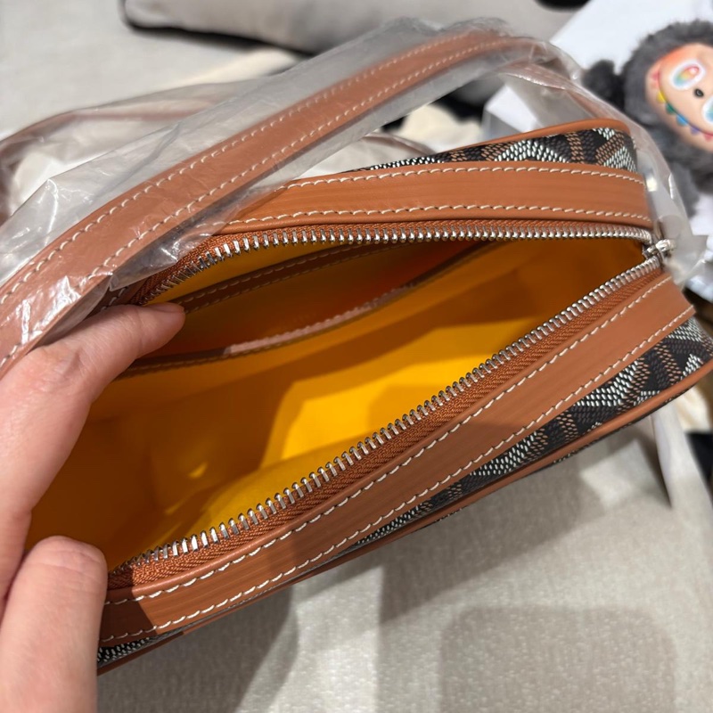 Goyard cap vert pm bag tan 焦糖黑-6