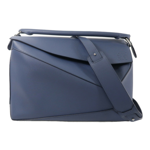 LOEWE 牛皮皮革Large Puzzle Edge Bag手挽肩背兩用袋