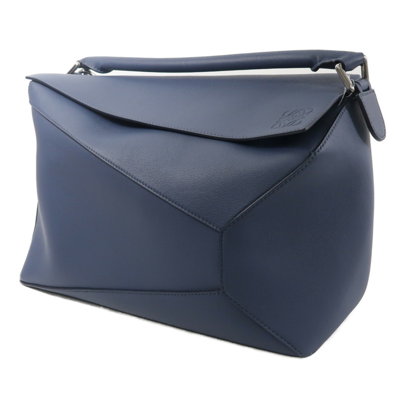 LOEWE 牛皮皮革Large Puzzle Edge Bag手挽肩背兩用袋-2
