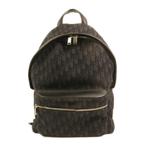 Dior 帆布/牛皮皮革Rider Backpack背包