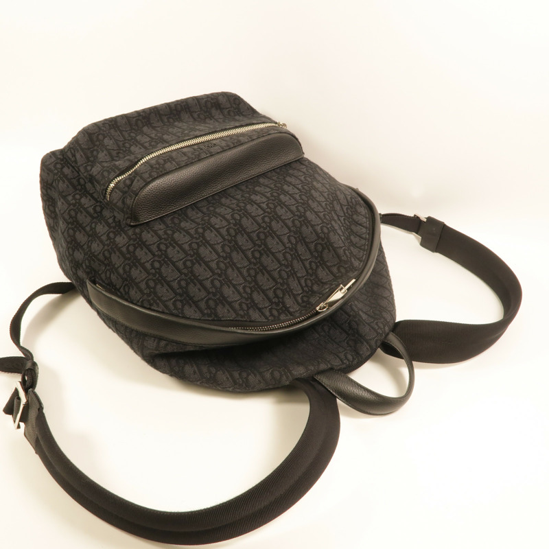 Dior 帆布/牛皮皮革Rider Backpack背包-7