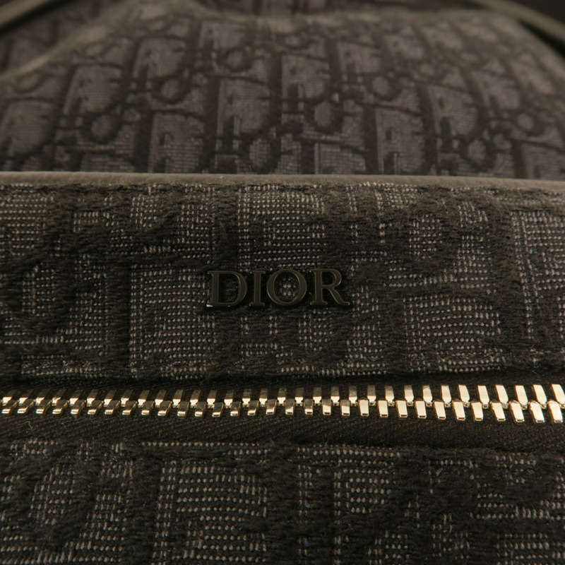 Dior 帆布/牛皮皮革Rider Backpack背包-8