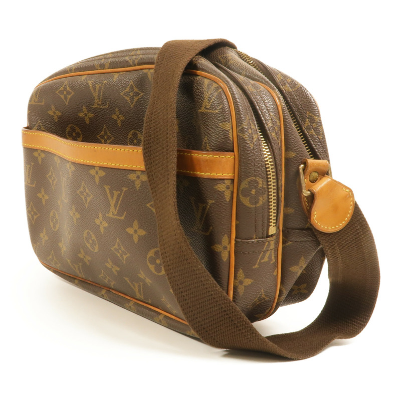 LOUIS VUITTON Monogram Reporter PM肩背袋-2
