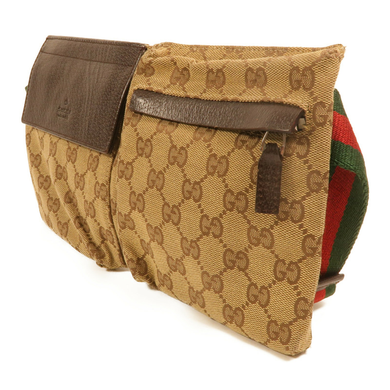 GUCCI 帆布Waist Bag腰包-2