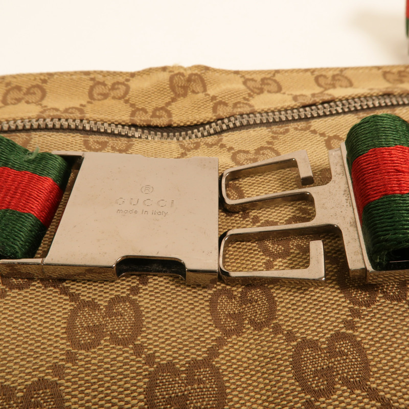 GUCCI 帆布Waist Bag腰包-13