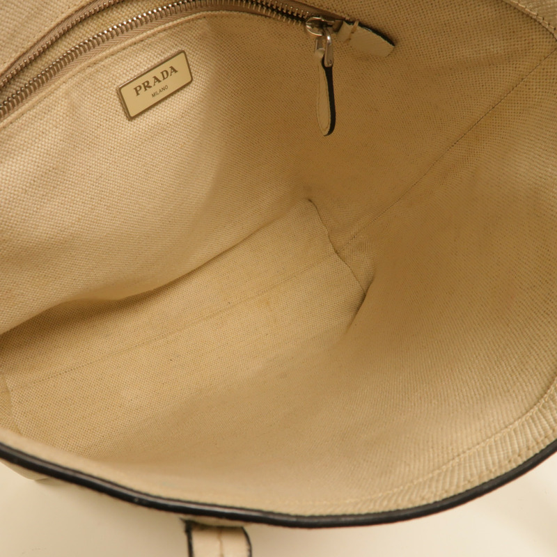 PRADA 牛皮皮革Tote Bag肩背袋-4