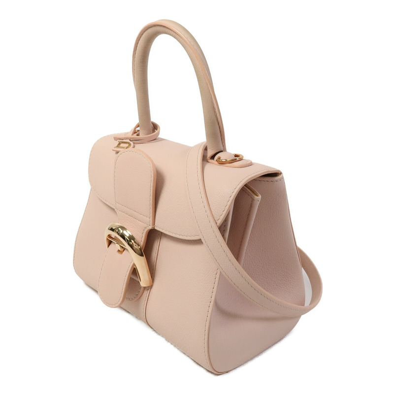 Delvaux 牛皮皮革Brillant Mini手挽肩背兩用袋-1