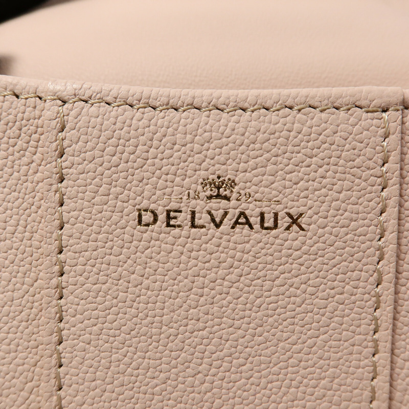 Delvaux 牛皮皮革Brillant Mini手挽肩背兩用袋-4