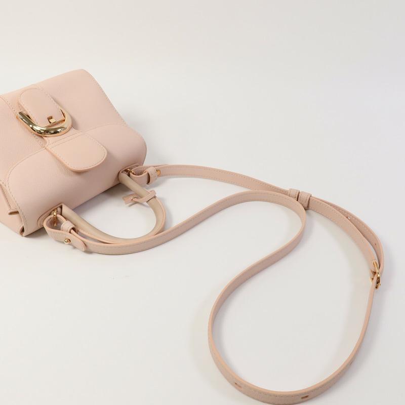 Delvaux 牛皮皮革Brillant Mini手挽肩背兩用袋-9