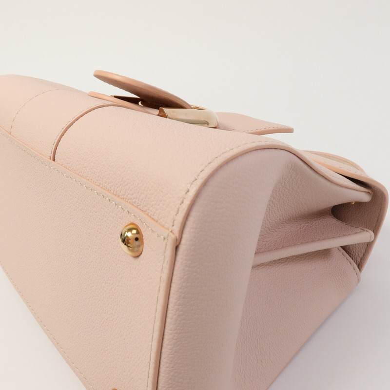Delvaux 牛皮皮革Brillant Mini手挽肩背兩用袋-11