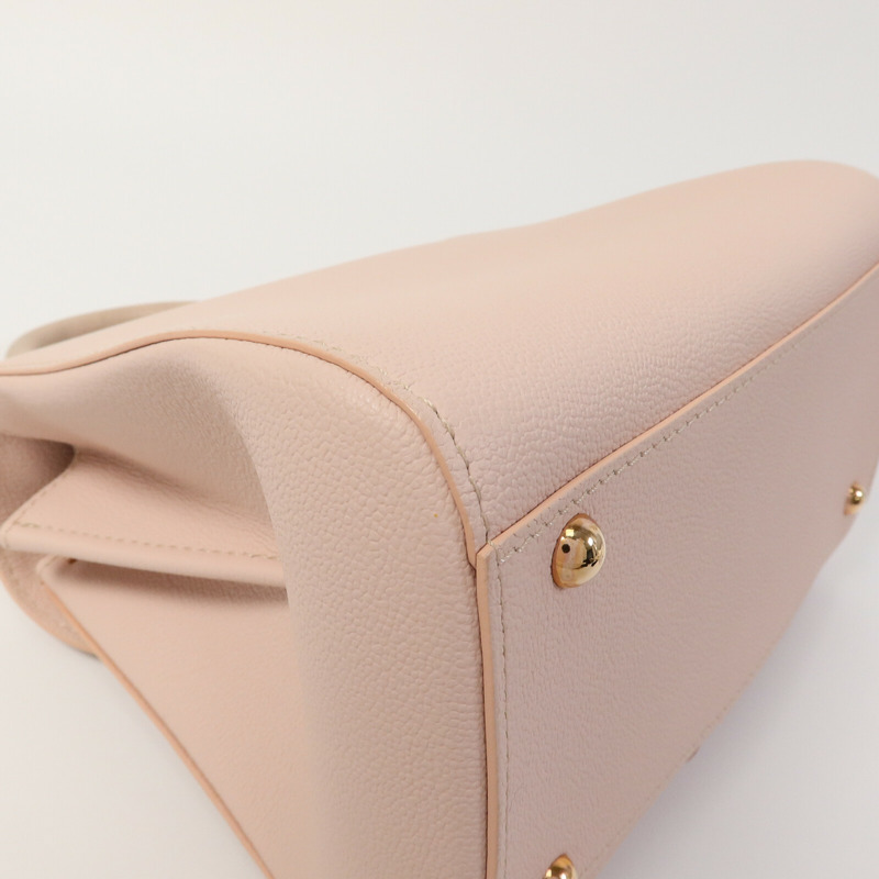 Delvaux 牛皮皮革Brillant Mini手挽肩背兩用袋-12