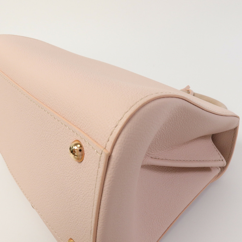 Delvaux 牛皮皮革Brillant Mini手挽肩背兩用袋-13